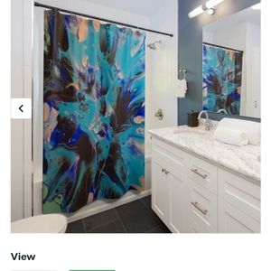 Shower curtains Original artwork by EKGalleries